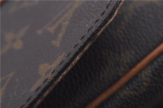 Auth Louis Vuitton Monogram Cartouchiere MM Shoulder Cross Bag M51253 Junk 4895D