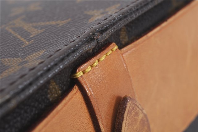 Auth Louis Vuitton Monogram Cartouchiere MM Shoulder Cross Bag M51253 Junk 4895D