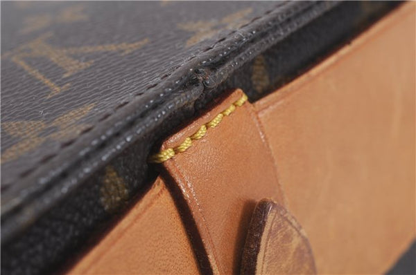 Auth Louis Vuitton Monogram Cartouchiere MM Shoulder Cross Bag M51253 Junk 4895D