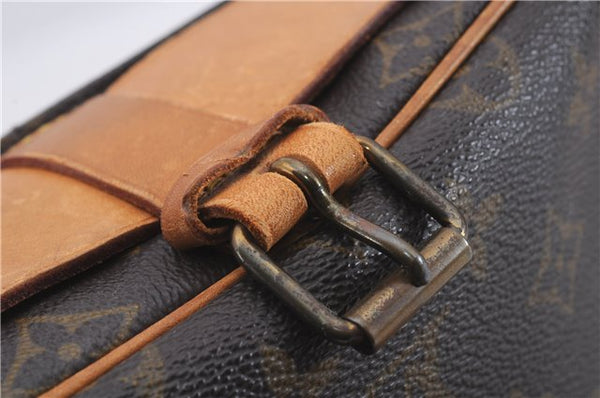 Auth Louis Vuitton Monogram Cartouchiere MM Shoulder Cross Bag M51253 Junk 4895D