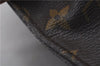 Auth Louis Vuitton Monogram Cartouchiere MM Shoulder Cross Bag M51253 Junk 4895D