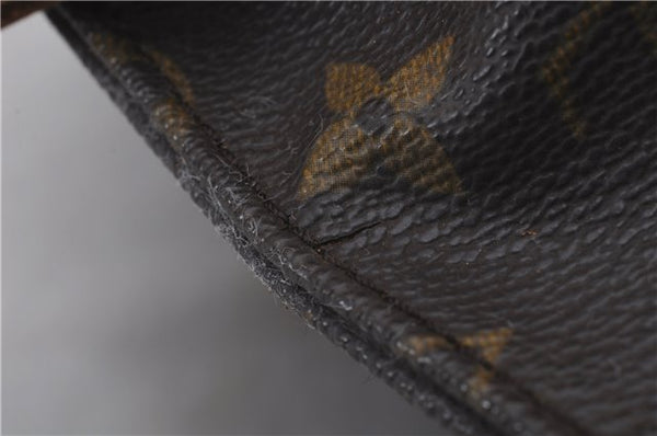 Auth Louis Vuitton Monogram Cartouchiere MM Shoulder Cross Bag M51253 Junk 4895D