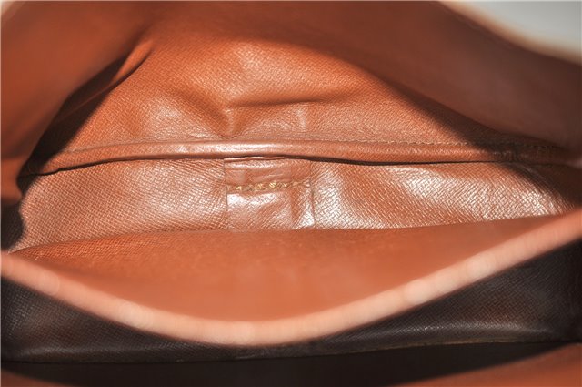 Auth Louis Vuitton Monogram Cartouchiere MM Shoulder Cross Bag M51253 Junk 4895D