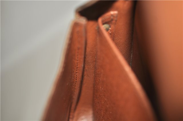 Auth Louis Vuitton Monogram Cartouchiere MM Shoulder Cross Bag M51253 Junk 4895D