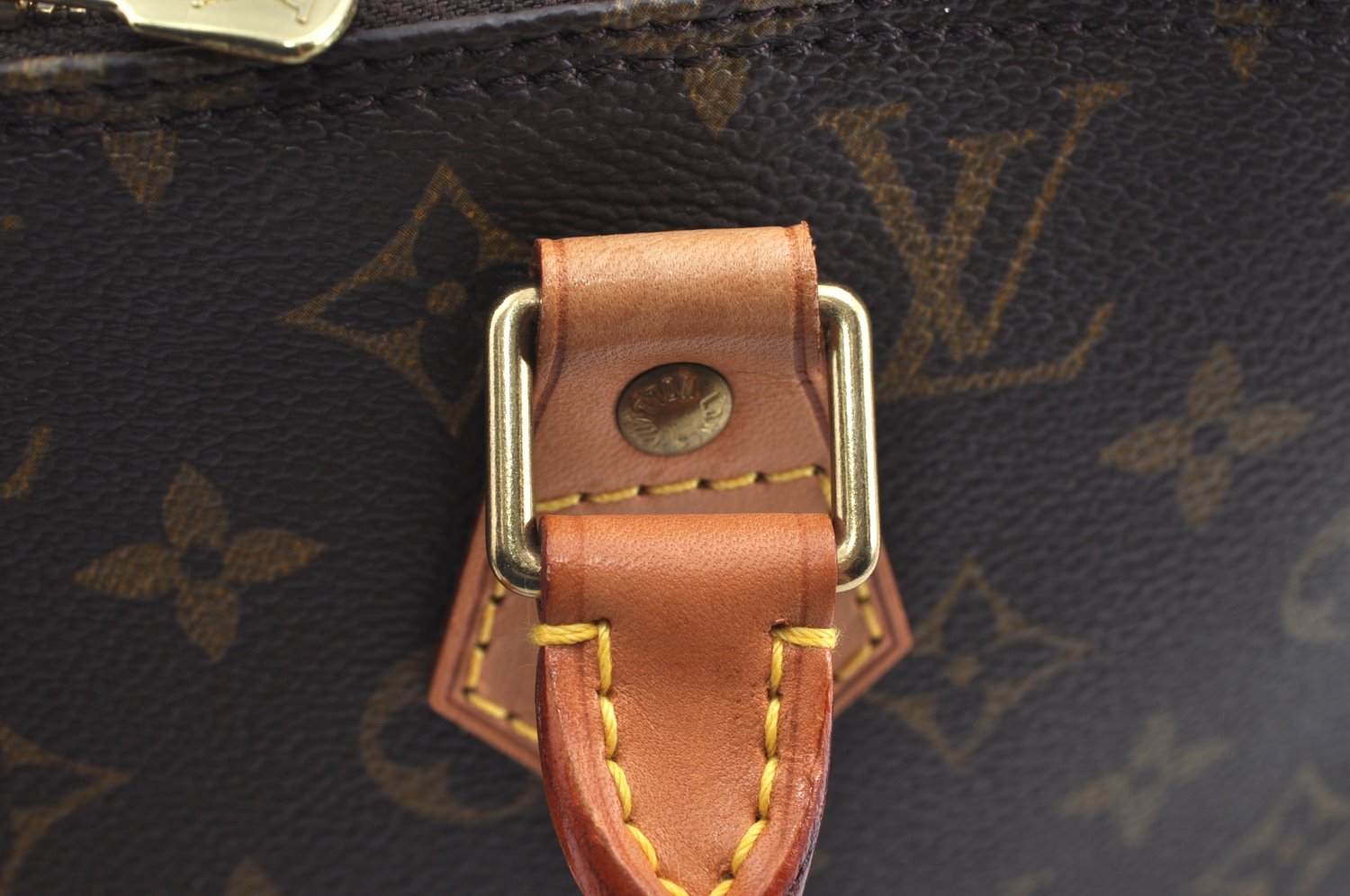 Authentic Louis Vuitton Monogram Alma Hand Bag Purse M51130 LV 4895F