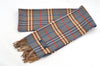 Authentic BURBERRY Vintage Check Cashmere Winter Scarf Stole Blue 4895I