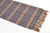 Authentic BURBERRY Vintage Check Cashmere Winter Scarf Stole Blue 4895I