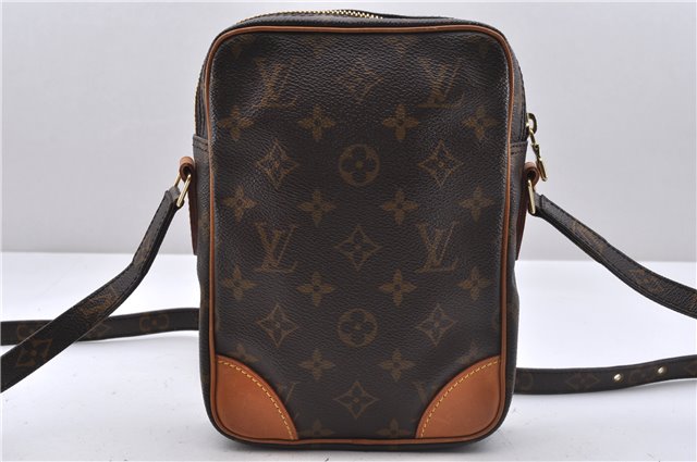 Authentic Louis Vuitton Monogram Danube Shoulder Cross Body Bag M45266 LV 4897D