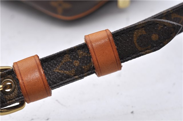 Authentic Louis Vuitton Monogram Danube Shoulder Cross Body Bag M45266 LV 4897D