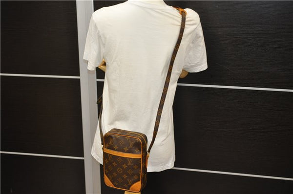Authentic Louis Vuitton Monogram Danube Shoulder Cross Body Bag M45266 LV 4897D