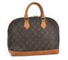 Authentic Louis Vuitton Monogram Alma Hand Bag Purse M51130 LV 4897I