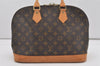 Authentic Louis Vuitton Monogram Alma Hand Bag Purse M51130 LV 4897I