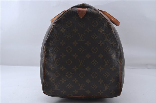 Authentic Louis Vuitton Monogram Keepall 55 Boston Bag M41424 LV 4899D
