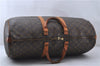 Authentic Louis Vuitton Monogram Keepall 55 Boston Bag M41424 LV 4899D
