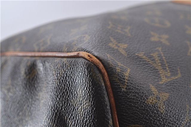Authentic Louis Vuitton Monogram Keepall 55 Boston Bag M41424 LV 4899D