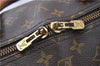 Authentic Louis Vuitton Monogram Keepall 55 Boston Bag M41424 LV 4899D