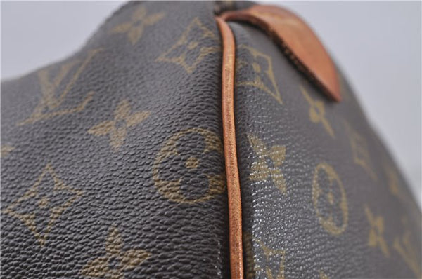 Authentic Louis Vuitton Monogram Keepall 55 Boston Bag M41424 LV 4899D
