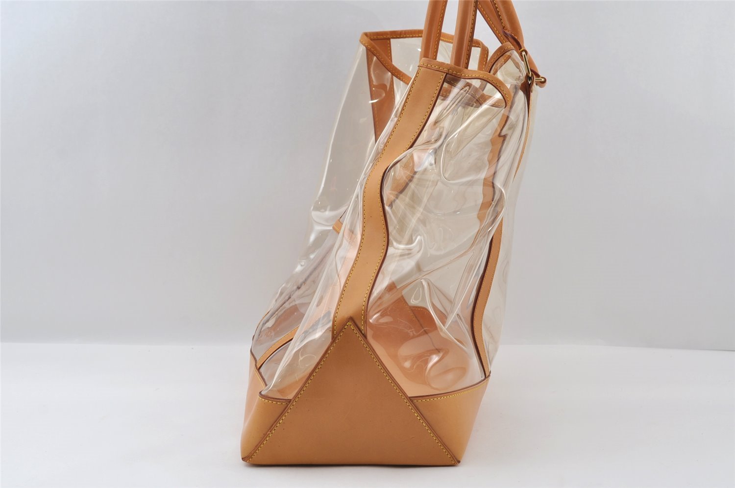 Auth Louis Vuitton Seven Designers Isaac Mizrahi Tote Bag M99027 Clear 4899I