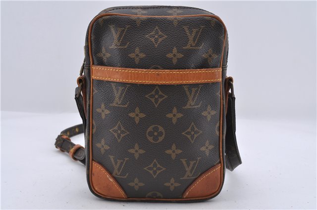 Authentic Louis Vuitton Monogram Danube Shoulder Cross Body Bag M45266 LV 4901D