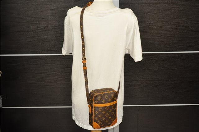 Authentic Louis Vuitton Monogram Danube Shoulder Cross Body Bag M45266 LV 4901D