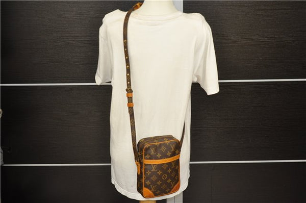Authentic Louis Vuitton Monogram Danube Shoulder Cross Body Bag M45266 LV 4901D