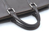 Auth Louis Vuitton Taiga Porte Documents Lozan Briefcase Brown M30058 LV 4902G