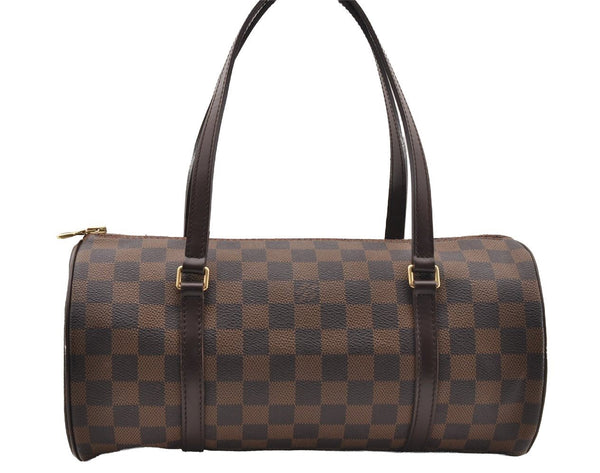 Authentic Louis Vuitton Damier Papillon 30 Hand Bag Purse N51303 LV 4902I
