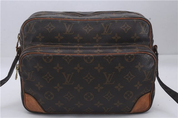 Authentic Louis Vuitton Monogram Nile Shoulder Cross Body Bag M45244 LV 4904D