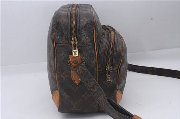 Authentic Louis Vuitton Monogram Nile Shoulder Cross Body Bag M45244 LV 4904D