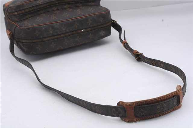 Authentic Louis Vuitton Monogram Nile Shoulder Cross Body Bag M45244 LV 4904D
