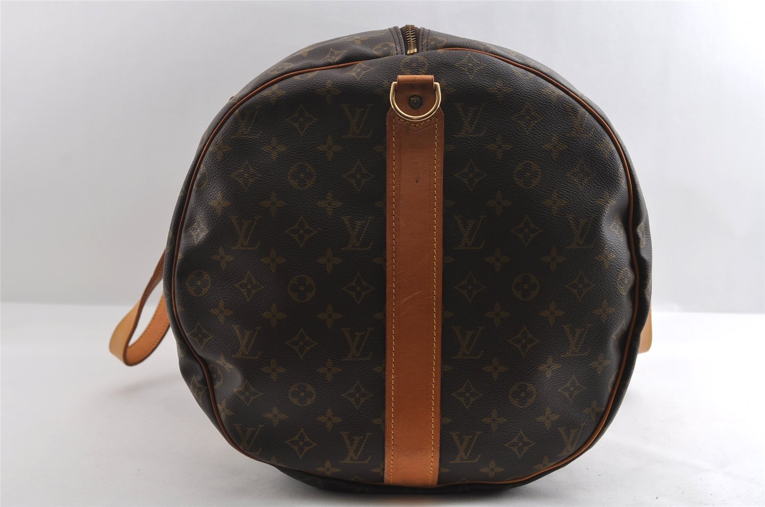 Authentic Louis Vuitton Monogram Sac Polochon 2Way Boston Bag M41222 LV 4905I