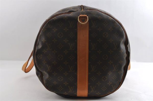 Authentic Louis Vuitton Monogram Sac Polochon 2Way Boston Bag M41222 LV 4905I