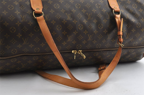 Authentic Louis Vuitton Monogram Sac Polochon 2Way Boston Bag M41222 LV 4905I