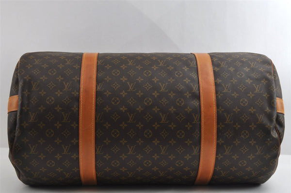 Authentic Louis Vuitton Monogram Sac Polochon 2Way Boston Bag M41222 LV 4905I