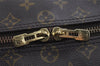 Authentic Louis Vuitton Monogram Sac Polochon 2Way Boston Bag M41222 LV 4905I