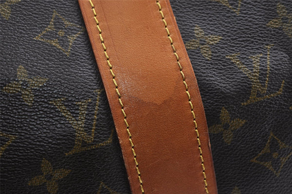 Authentic Louis Vuitton Monogram Sac Polochon 2Way Boston Bag M41222 LV 4905I