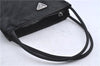 Authentic PRADA Nylon Shoulder Hand Bag Purse Black 4906D