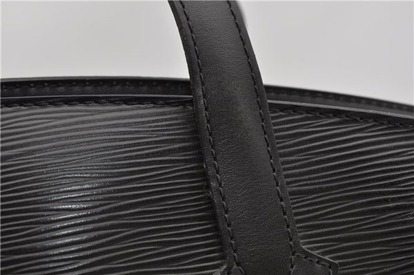 Auth Louis Vuitton Epi Saint Jacques Shopping Shoulder Bag Black M52262 LV 4908F