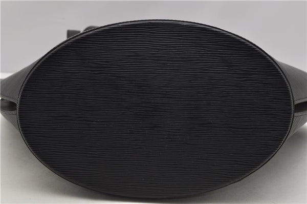 Auth Louis Vuitton Epi Saint Jacques Shopping Shoulder Bag Black M52262 LV 4908F