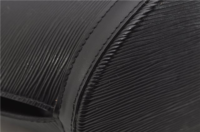 Auth Louis Vuitton Epi Saint Jacques Shopping Shoulder Bag Black M52262 LV 4908F