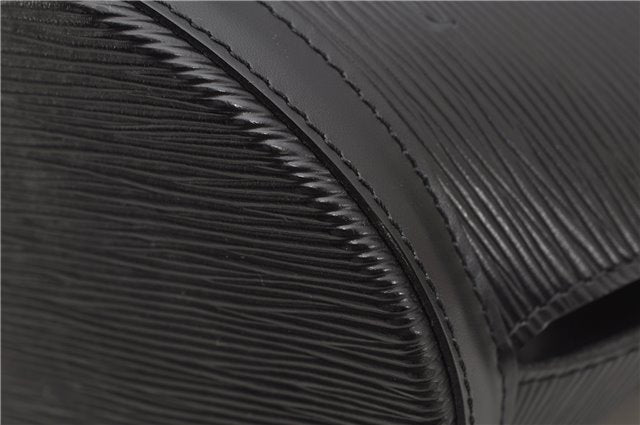 Auth Louis Vuitton Epi Saint Jacques Shopping Shoulder Bag Black M52262 LV 4908F