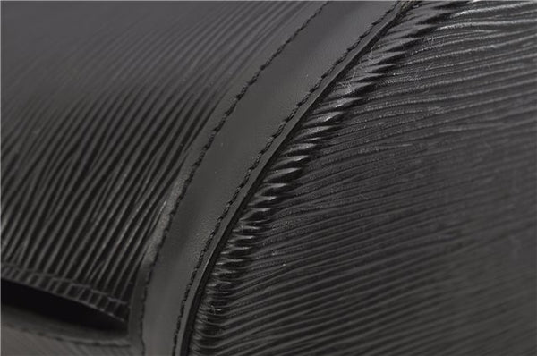 Auth Louis Vuitton Epi Saint Jacques Shopping Shoulder Bag Black M52262 LV 4908F