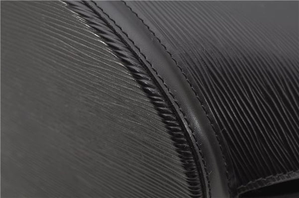 Auth Louis Vuitton Epi Saint Jacques Shopping Shoulder Bag Black M52262 LV 4908F