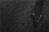 Auth Louis Vuitton Epi Saint Jacques Shopping Shoulder Bag Black M52262 LV 4908F