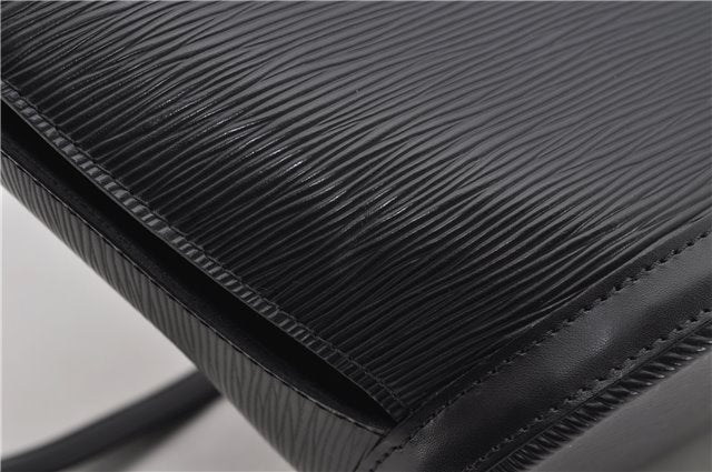 Auth Louis Vuitton Epi Saint Jacques Shopping Shoulder Bag Black M52262 LV 4908F