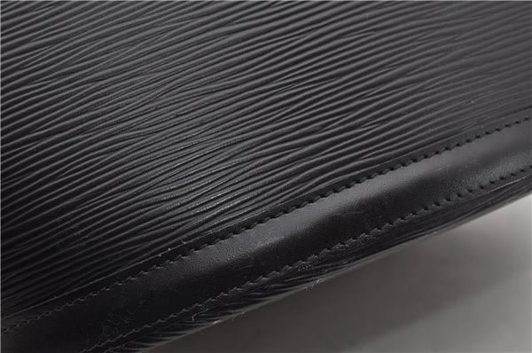 Auth Louis Vuitton Epi Saint Jacques Shopping Shoulder Bag Black M52262 LV 4908F