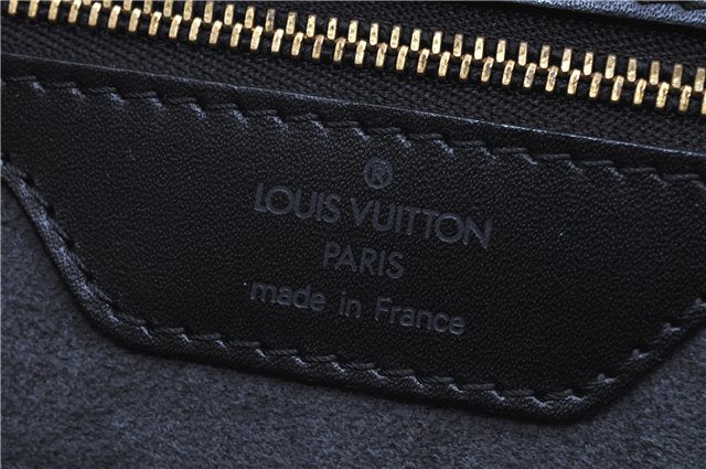 Auth Louis Vuitton Epi Saint Jacques Shopping Shoulder Bag Black M52262 LV 4908F