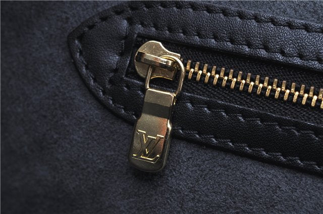 Auth Louis Vuitton Epi Saint Jacques Shopping Shoulder Bag Black M52262 LV 4908F