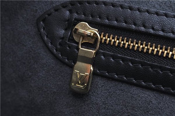 Auth Louis Vuitton Epi Saint Jacques Shopping Shoulder Bag Black M52262 LV 4908F