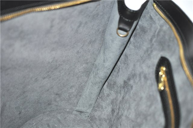 Auth Louis Vuitton Epi Saint Jacques Shopping Shoulder Bag Black M52262 LV 4908F